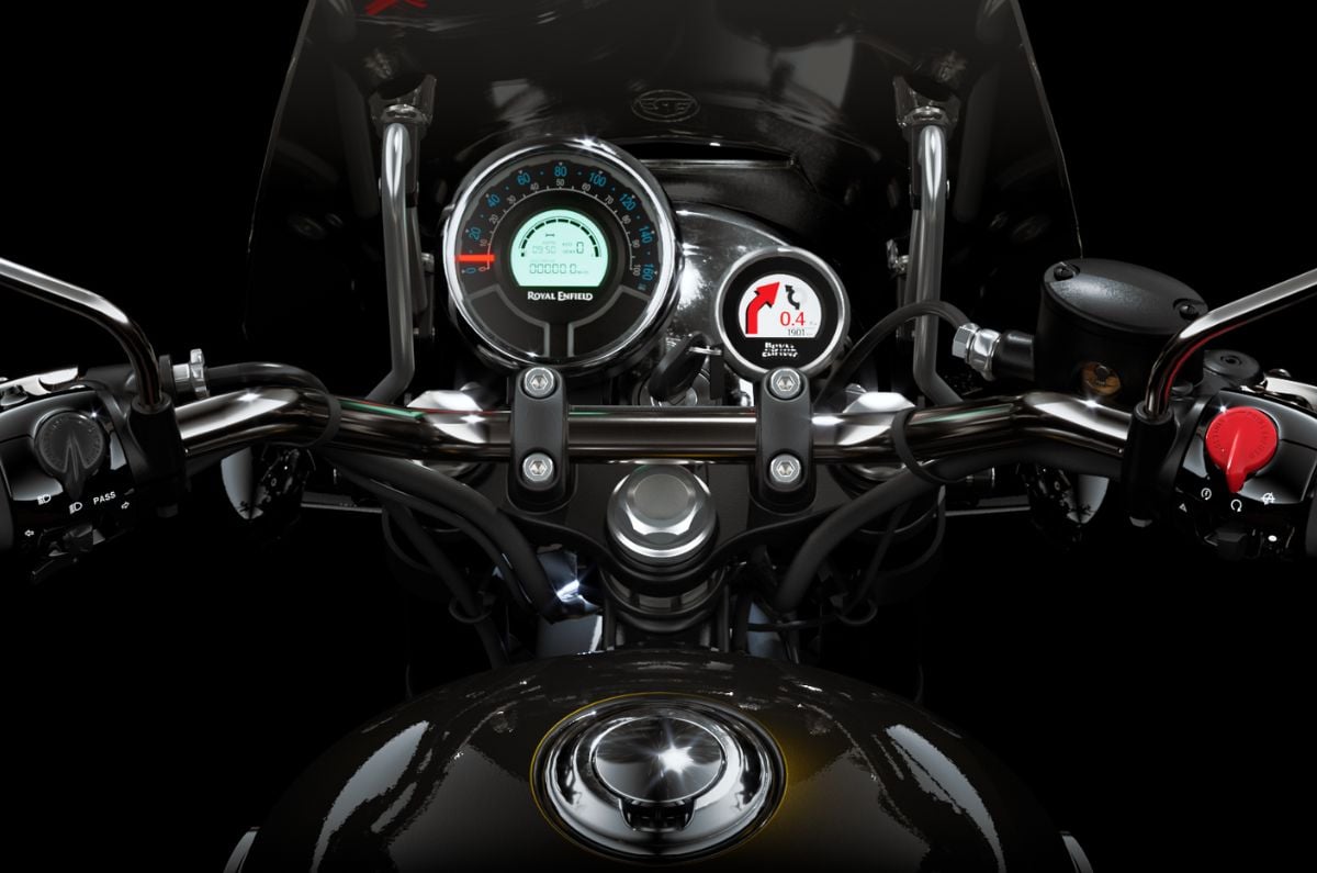RE Meteor 350 Tripper navigation pod